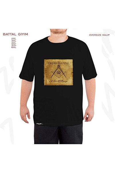 ZOKAWEAR Oversize Dream Theater Printed King (Bol) Mold Μαύρο T-Shirt