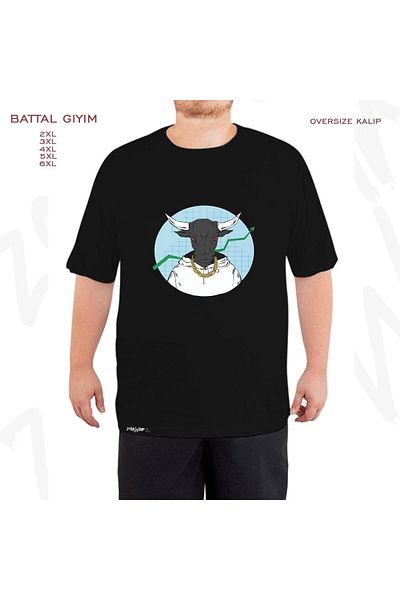 ZOKAWEAR Μαύρο μπλουζάκι μεγάλου μεγέθους Bitcoin Altcoin Crypto Economy με στάμπα μεγάλου μεγέθους (πολύ)