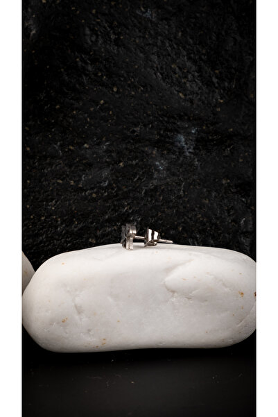 Piercing Market Steel & Silver Erkek Çelik Özel Tasarım Uçak Figürlü Küpe Kararma Solma Yapmaz