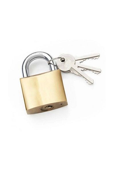 Easy Tedarik Yellow Padlock 50 Mm