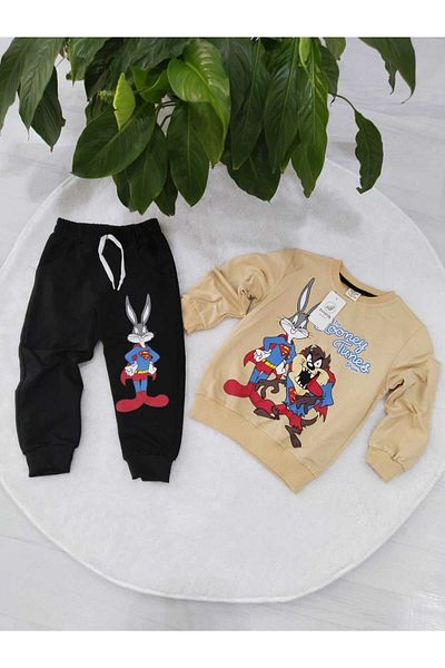 Store Busy Bunny and Taz Boys' Tracksuit Set Children's Clothing Set