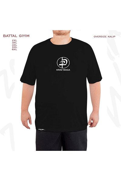ZOKAWEAR Krav Maga, Fight, Martial Art Printed Black T-Shirt - King Mold