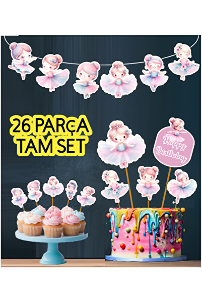 Hiras Dizayn مجموعة زينة عيد الميلاد العملاقة المكونة من 26 قطعة بتصميم راقصة...