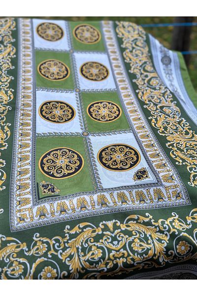 shalby Hijab Vera Pattern Cotton Soft Shawl Pistachio Green