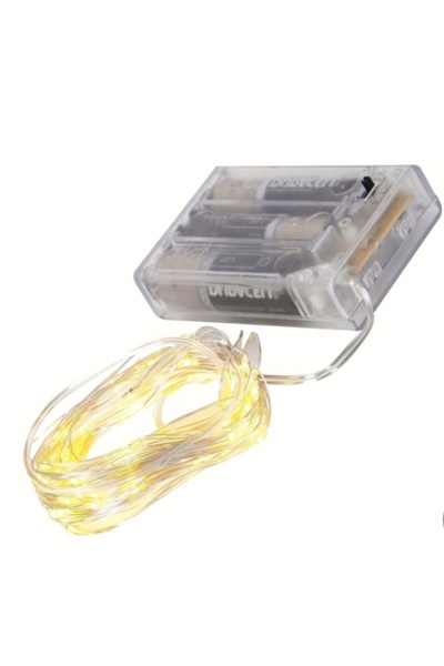 usin 5 Metre Peri Led Işık Animasyonlu Şerit Dekoratif Süs Yılbaşı Gece Aydın...