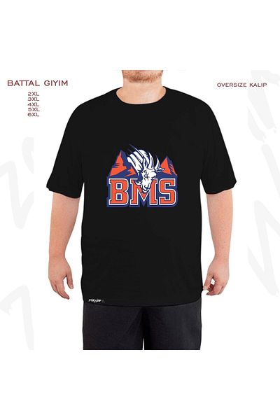 ZOKAWEAR Blue Mountain State Essential Printed - Μαύρο T-Shirt Battal Fit