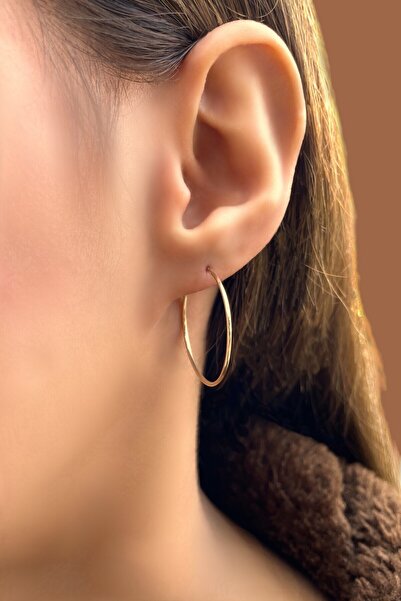 Altınaşkı Halka Altın Küpe