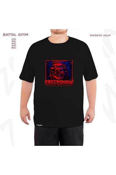 ZOKAWEAR Five Routes Tales Of Horror Printed - Battal Mold Μαύρο T-Shirt