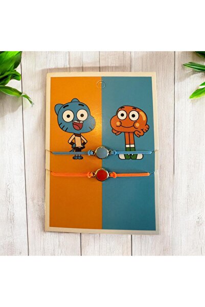 Gumball & Darwin "best Friends" Bilekliği