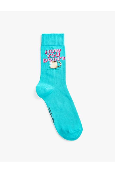 Koton Чорапи Friends Socket Licensed Printed