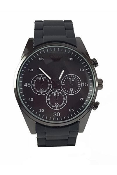 Spectrum Erkek Kol Saati Çelik Kordon Mat Siyah Spc04