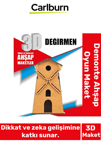 Carlburn 3 Boyut Eğitici Öğretici Zeka Geliştirici Boyanabilir Ebeveyn Çocuk ...