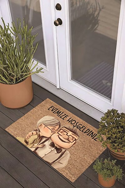 Viyana Home Digital Printed Non-Slip Base Washable Colorful Door Mat (40X60Cm)