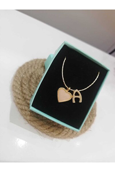 Judas Takı قلادة على شكل قلب باللون البيج، قلادة على شكل حرف الرأس