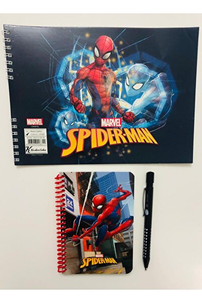 Keskin Kırtasiye Seti Örümcek Adam(Spider-Man Resim Defteri 17*24-Spider-Man ...