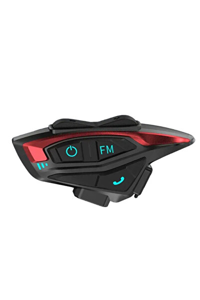 fimtech 2 Kişilik Motosiklet Kask Interkom Bluetooth Intercom Kulaklık Seti Fim02
