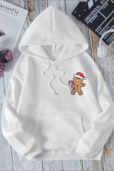 Korefanzin ΚΩΔΙΚΟΣ TREND KOREFANZIN NEW YEAR ΕΚΠΤΩΜΕΝΟ ΦΟΥΤΕΡ ΜΕ κουκούλα