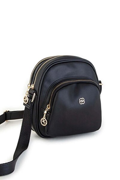 Lifonbag Жіноча м'яка шкіряна сумка з 4 відділеннями, довгими ременями через ...