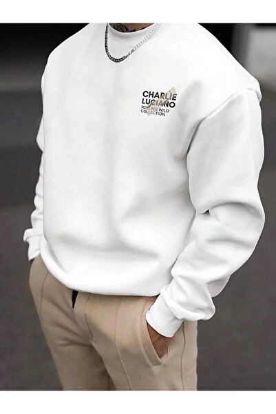 TEXTURA Новий сезон унісекс-светр з принтом Charlie Luciano та капюшоном