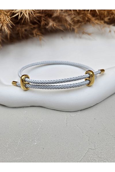 AURA Men's Bracelet - Steel Gold Apparatus