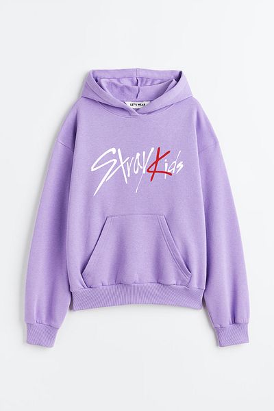 Let's Wear Stray Kids Premium 3Rd for Boys and Girls Yarn Compact Oversize Sweatshirt