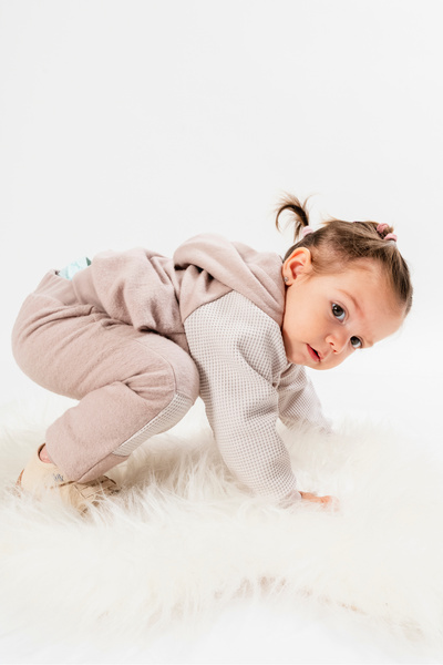 bombe Baby Girl Boy Bottom Top Double Set Lilac