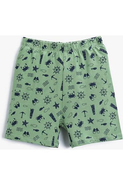 Koton Printed Shorts Cotton