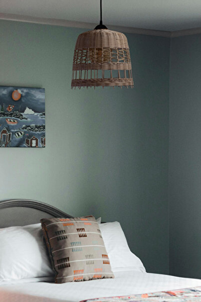 rattam Bambu Avize Rattan Aydınlatma: Cırcle 35cm