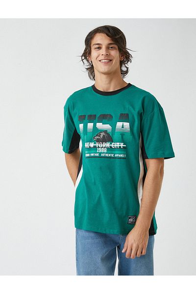 Koton Bear printed Vintage T-shirt