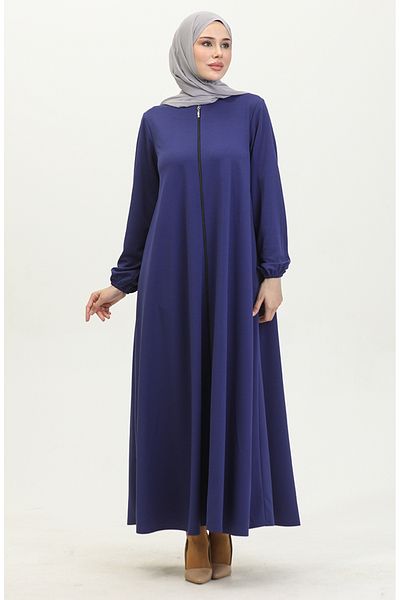sefamerve 2029-03 Saks Colorful Zippered Double Mevlana Ferace