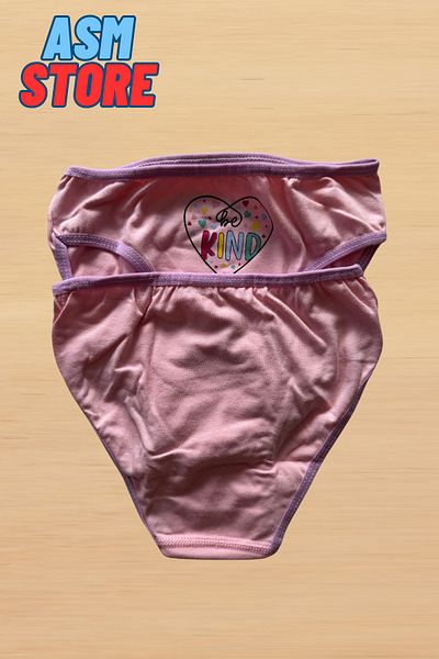 asmstore Girl's Panties 5/6 Years Old 2 Pack