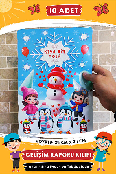 Etkinlikdenizi Gelişim Raporu Karne Kılıfı - Kısa Bir Mola (10 ADET)