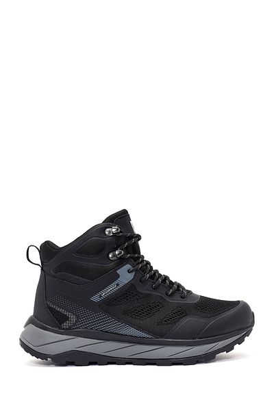 Derimod Men's Black Waterproof Outdoor Boots - Lace Up, 24Wfd 695014