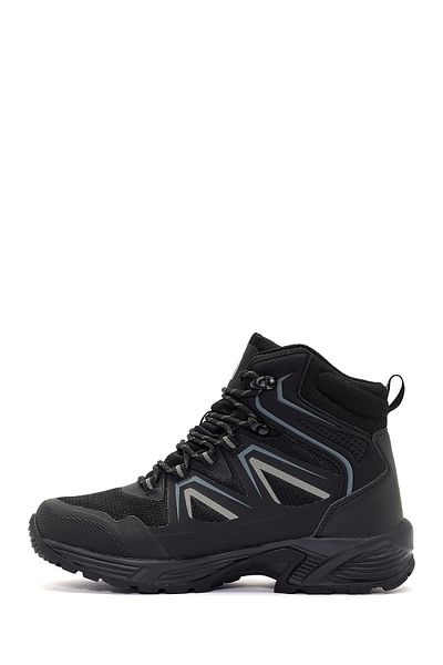 Derimod Dry Men's Black Lace up Waterproof Boots 24Wfd 693514