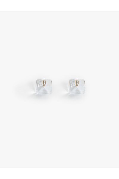 Koton Transparent Geometric Earrings