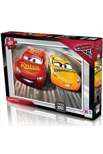 TOYFEST بازل سيارات Ks Games 100 قطعة CR.714-1