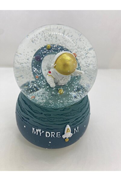 BB Store Hayalim Astronot , Işıklı Müzikli Orta Boy Kar Küresi