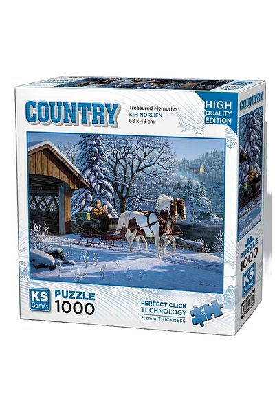 TOYFEST KS Games Treadured Memories - لغز مكون من 1000 قطعة