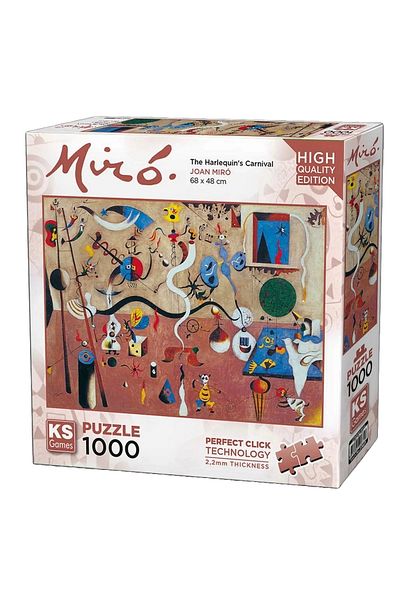 TOYFEST ميرو: لغز كرنفال هارليكوين - 1000 قطعة 20661