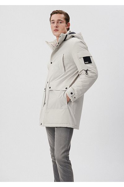 Mavi Μπεζ με κουκούλα Parka Regular Fit / Normal Cut 0110124-70144