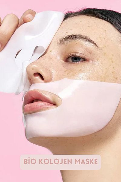Missey 5Pcs Korean Transparent Mask - Natural Collagen Skin Mask, Instant Skin Radiance and Deep Moisture