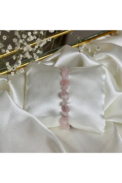 LADIN DOGALTAŞ سوار حجر الكوارتز الوردي المتشقق