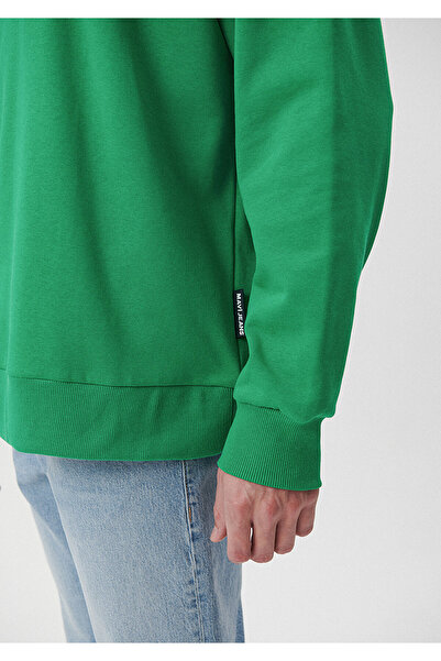 Mavi Φούτερ με κουκούλα Πράσινη Basic 0610062-71704