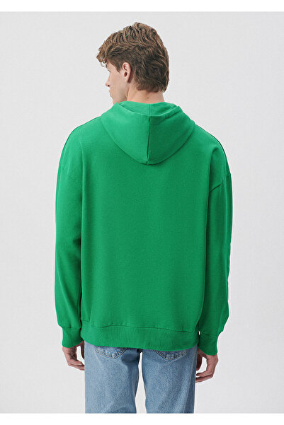 Mavi Φούτερ με κουκούλα Πράσινη Basic 0610062-71704