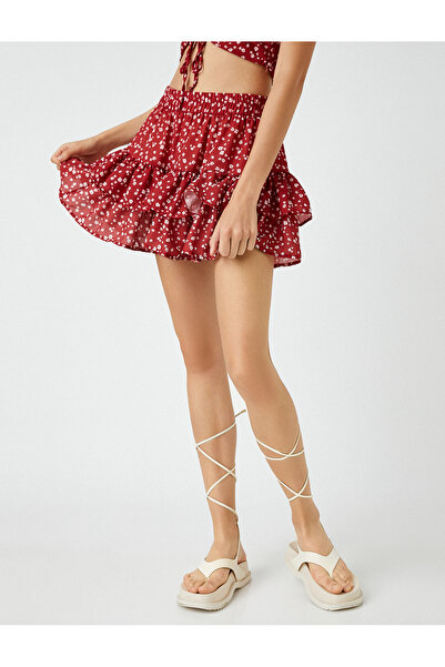 Koton Virágos miniszoknya