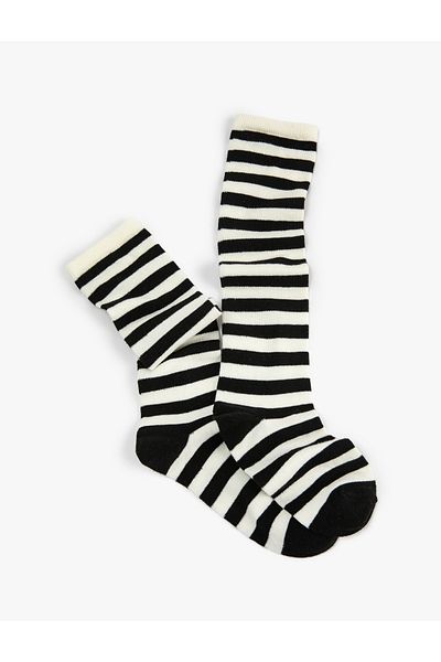 Koton Striped Long Sock Socks