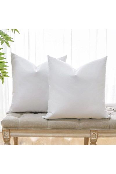 DNR 40X60Cm Decorative Goose Feather Throw Pillow - 30% Crochet 70% Back (800Gr)