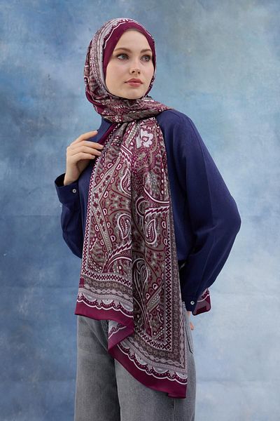 İpekhan Σάλι Cherry Indian Voile - 5005-10