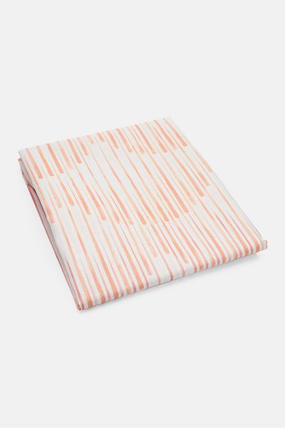 Allure Home Creations Ombre Wave Shower Curtain 177,8 cm x 1829 cm, Peach