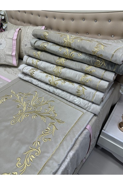 incisecrethome Шовковий оксамитовий килимок, вишивка Мараш і вишивка